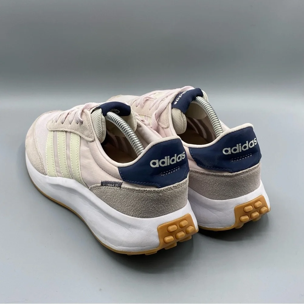 Adidas Neo Run 70S Women's Pink Comfort Lace Up Running Shoes​ - Picture 3 of 4